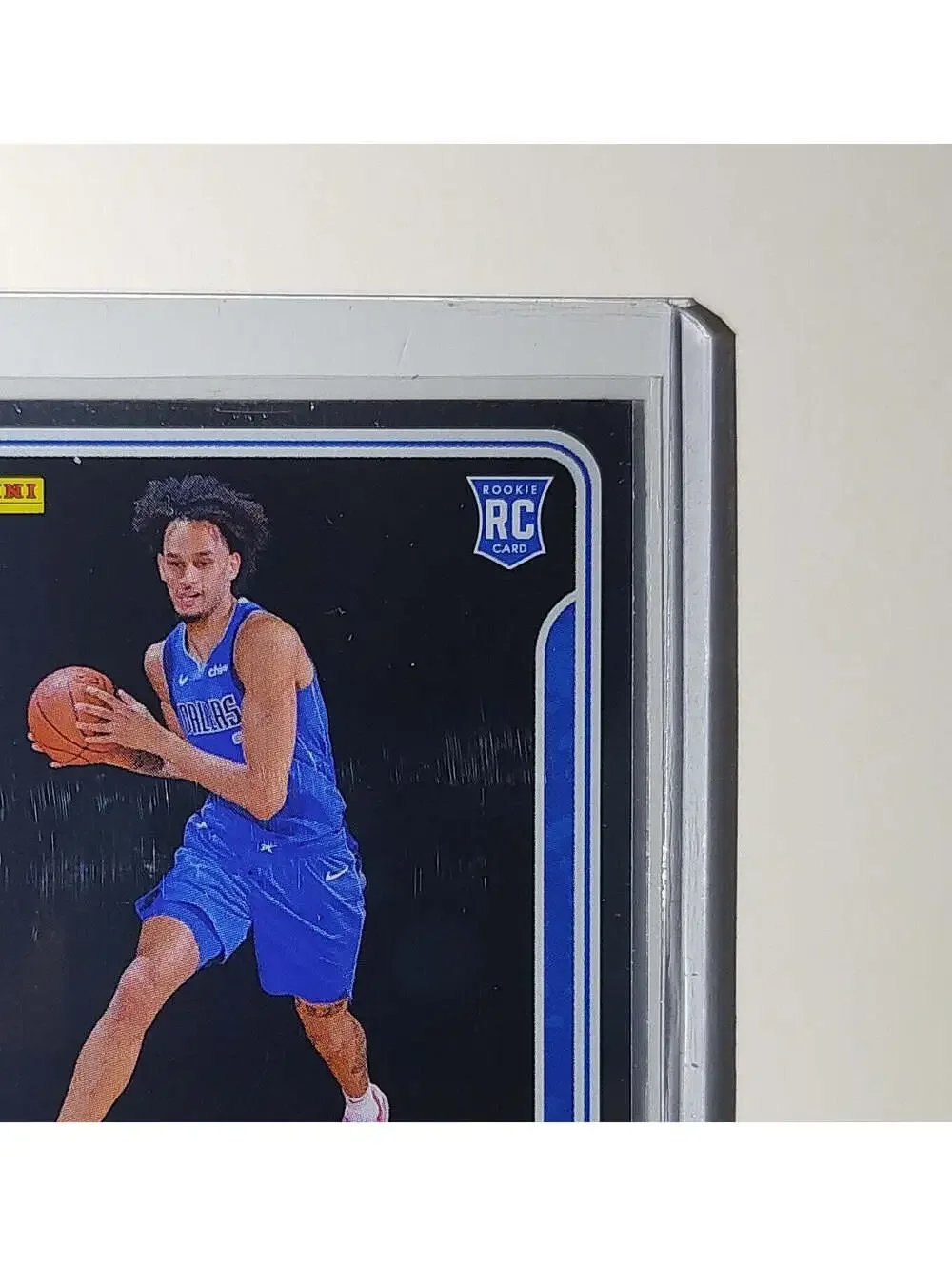 Dereck Lively II Rookie 2023-24 Panini NBA Sticker Foil Card 81 Dallas Mavericks
